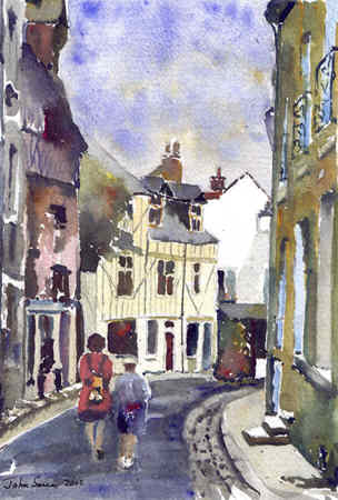 Strolling through Blois